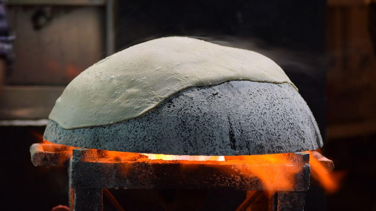 roti dengan tangan kosong