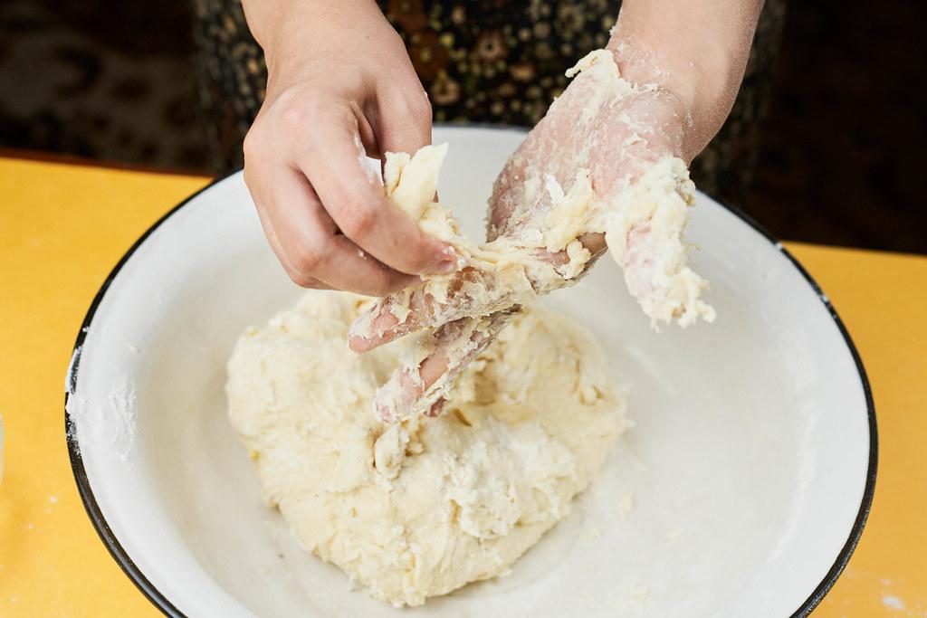 roti kukus keriput