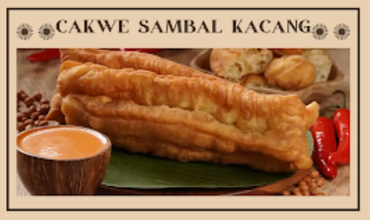 cakwe jumbo sambal kacang