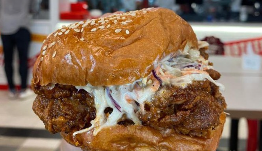 hot chicken sandwich