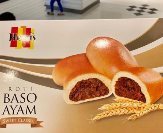 roti baso ayam