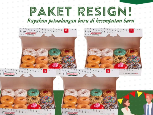 paket resign krispy kreme