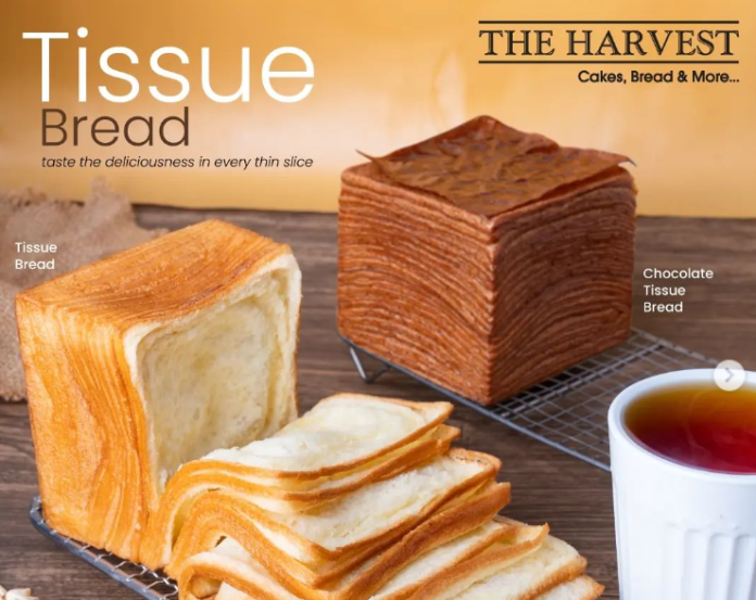 the harvest tissue bread