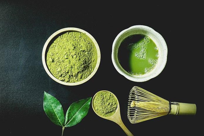 matcha teh tradisional jepang