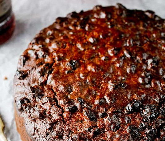 fruitcake kue natal