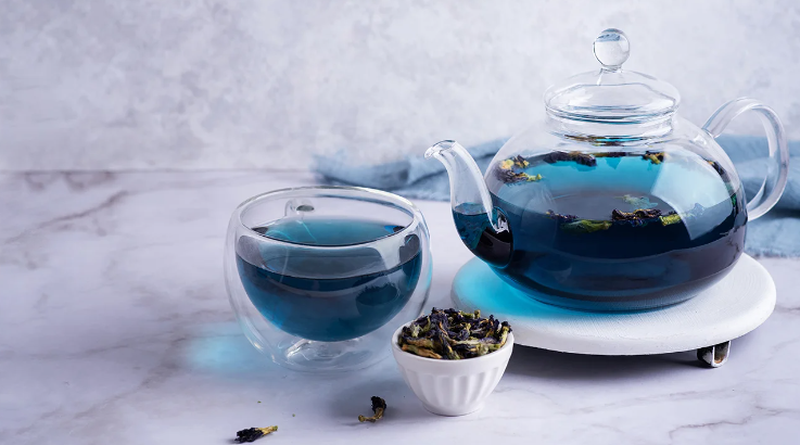 blue tea