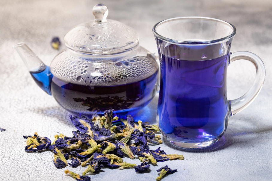 blue tea