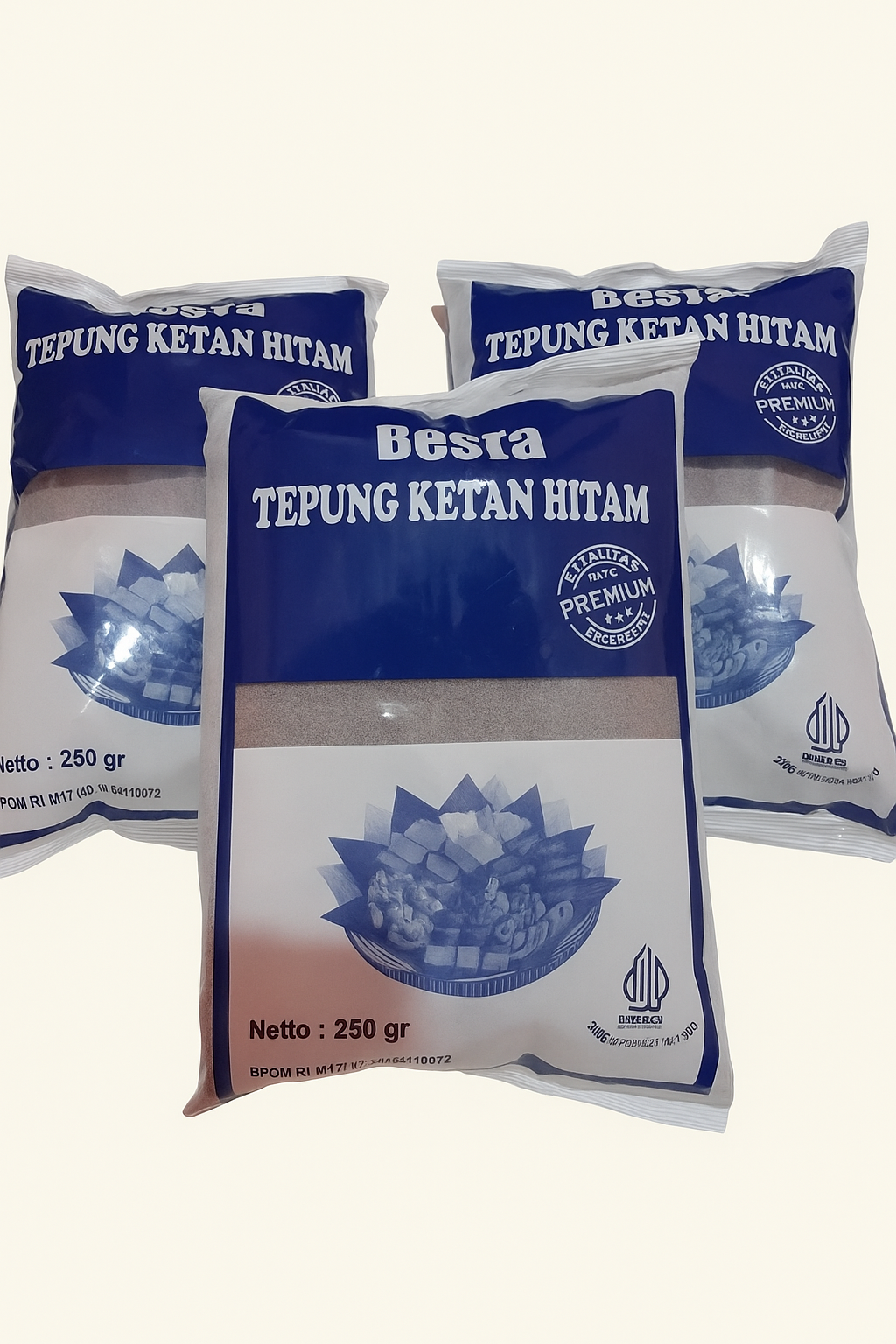 tepung ketan hitam