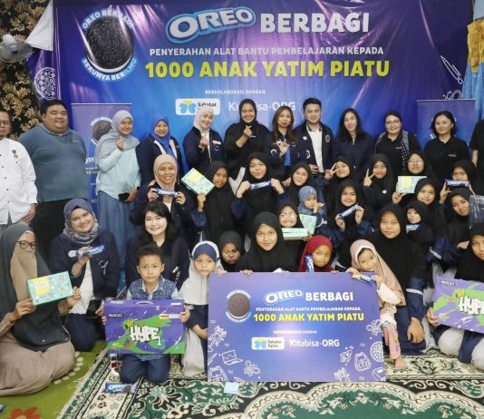 OREO Lanjutkan Program Pendidikan untuk Anak Yatim Piatu melalui “OREO Berbagi Serunya Berilmu”