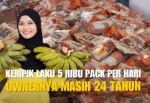 Kisah Usaha Keripik Pisang Saynana, Ubah Pisang Tak Laku Jadi Omzet Ratusan Ribu Packs