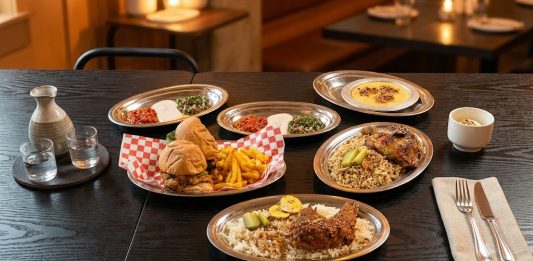 Menikmati Kunafah palestina dan Chopped Cheese di Dunes Diner Jakarta